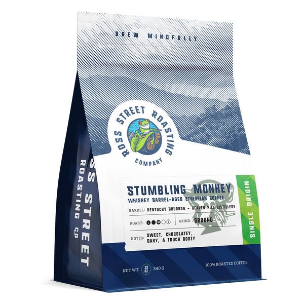 Stumbling Monkey '25 - Whiskey Barrel-Aged Ethiopian Coffee
