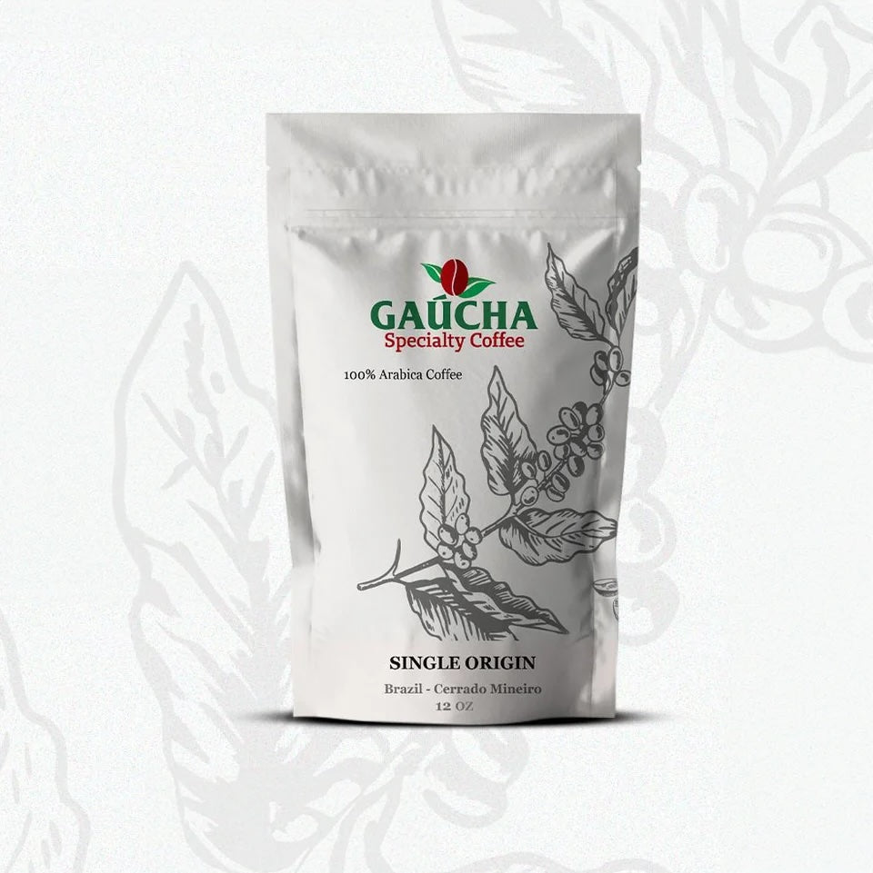 Gaúcha Specialty Coffee bag, a white label coffee roasted by Ross Street Roasting