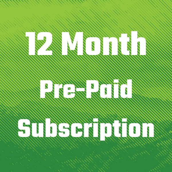 12 Month Pre-Paid Coffee Subscription