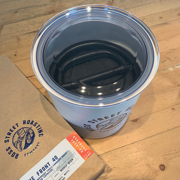 Airscape 2.5 LB Coffee Storage Canister with RSR Logo