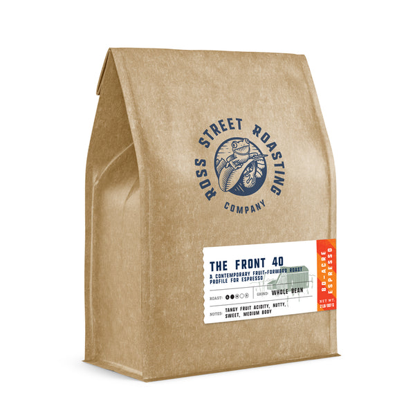 The Front 40 - Contemporary Fruit-Forward Roast for Espresso